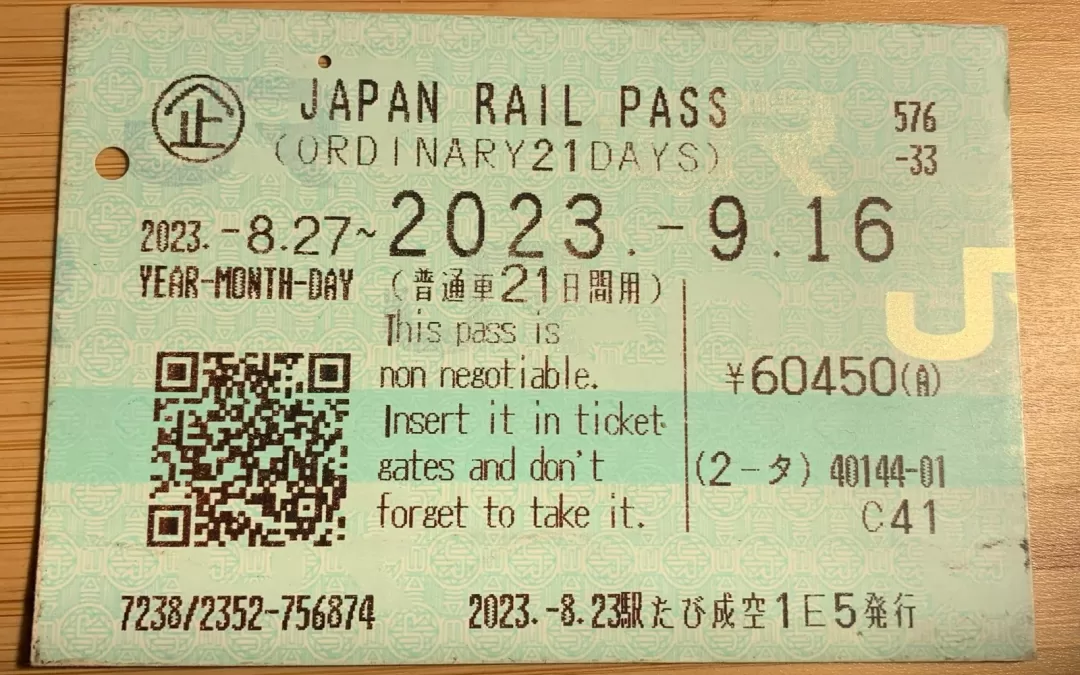 JR Pass – one ticket for travel throughout Japan