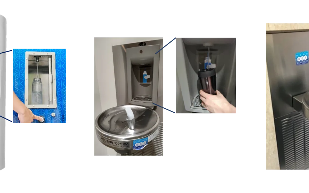 Pitná voda zdarma v Tokiu? Ano, stačí si vzít vlastní láhev
