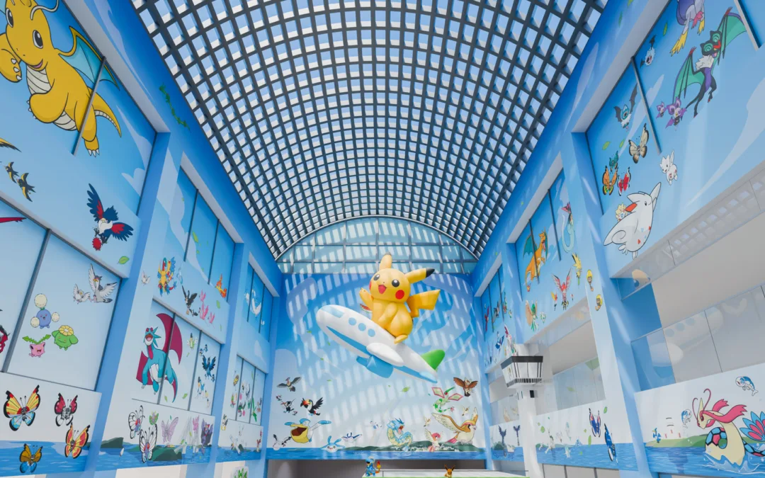 V Japonsku otevřelo první Pokémon letiště na světě. Jak se sem dostat z Česka?